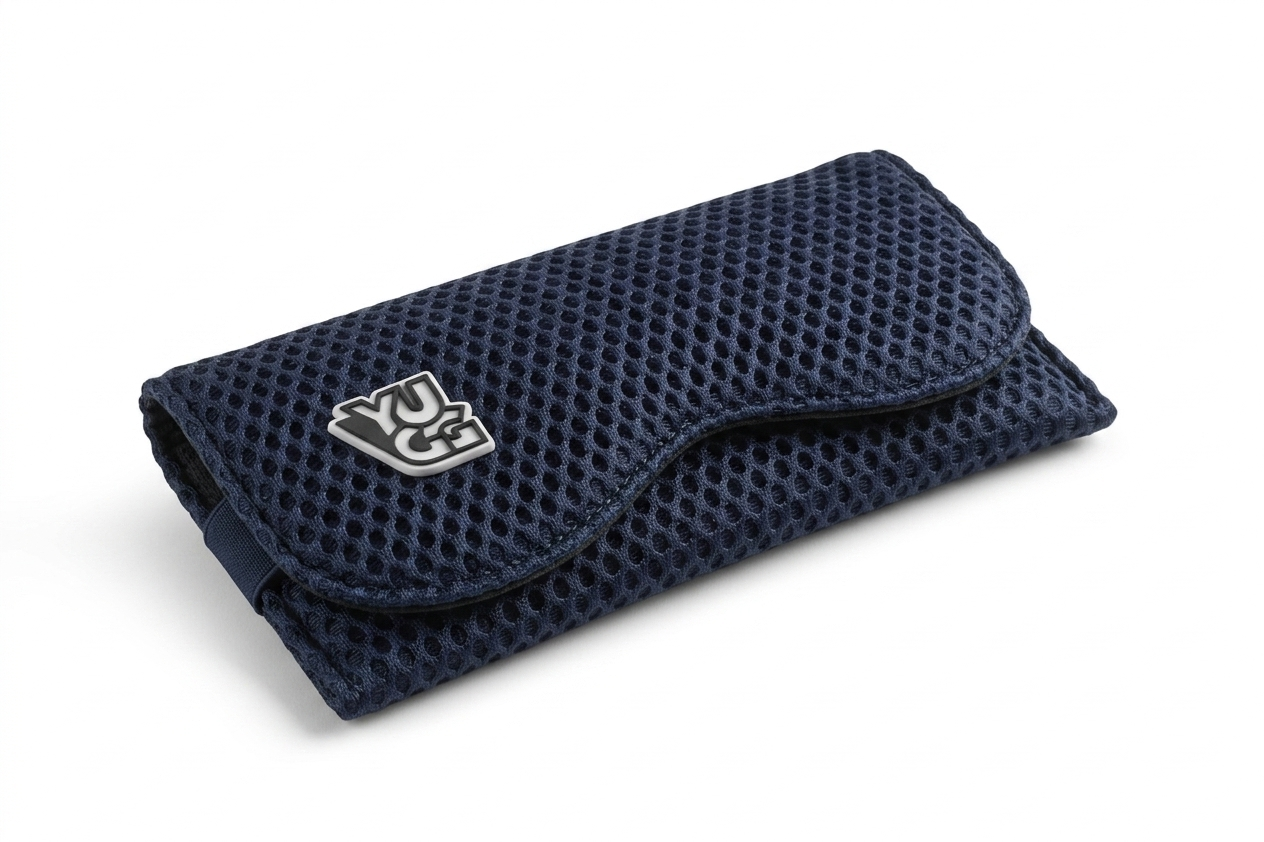 Astuccio YUGG in mesh 3D blu notte